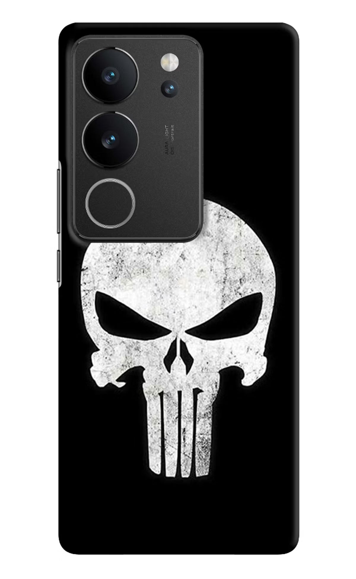 Punisher Skull Vivo V29/V29 Pro Hard Case Back Cover by Casekaro
