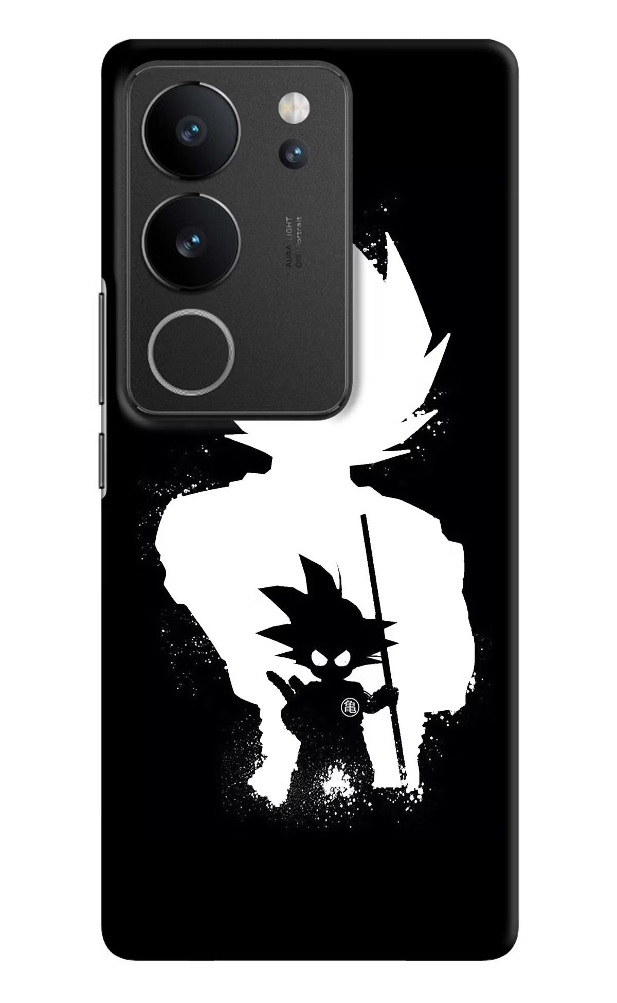 Goku Shadow Vivo V29/V29 Pro Hard Case Back Cover by Casekaro