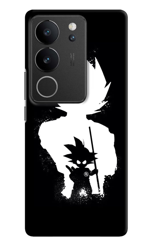Goku Shadow Vivo V29/V29 Pro Hard Case Back Cover by Casekaro