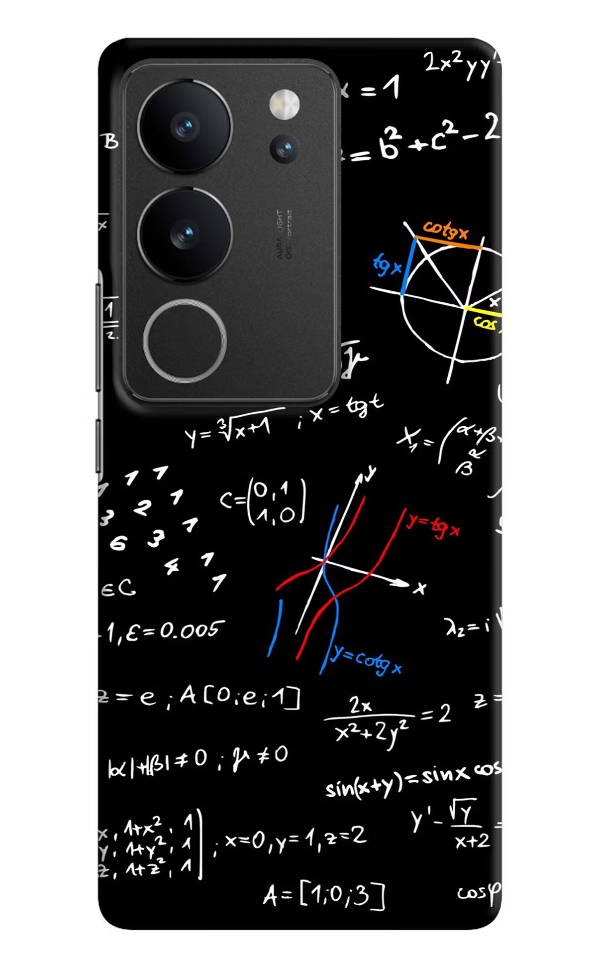 Mathematics Formula Vivo V29/V29 Pro Hard Case Back Cover by Casekaro