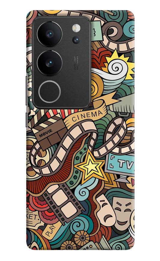 Cinema Abstract Vivo V29/V29 Pro Hard Case Back Cover by Casekaro