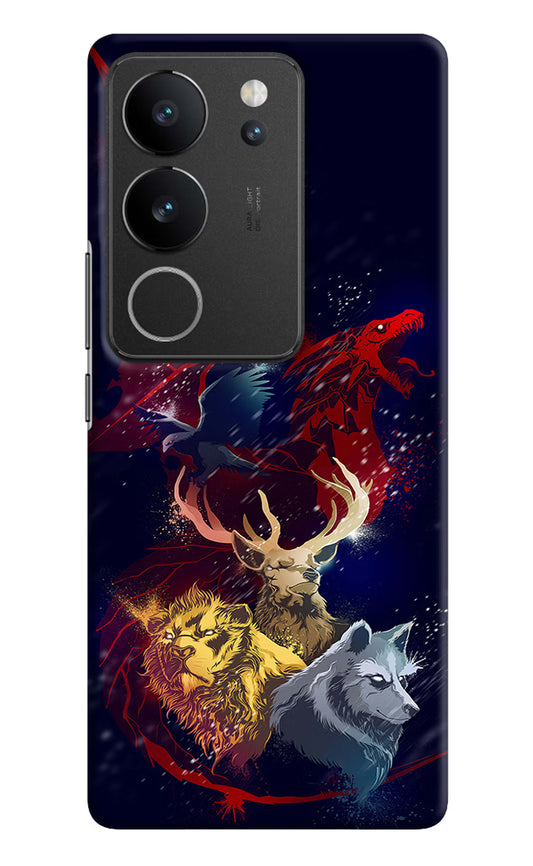 Game Of Thrones Vivo V29/V29 Pro Hard Case Back Cover by Casekaro