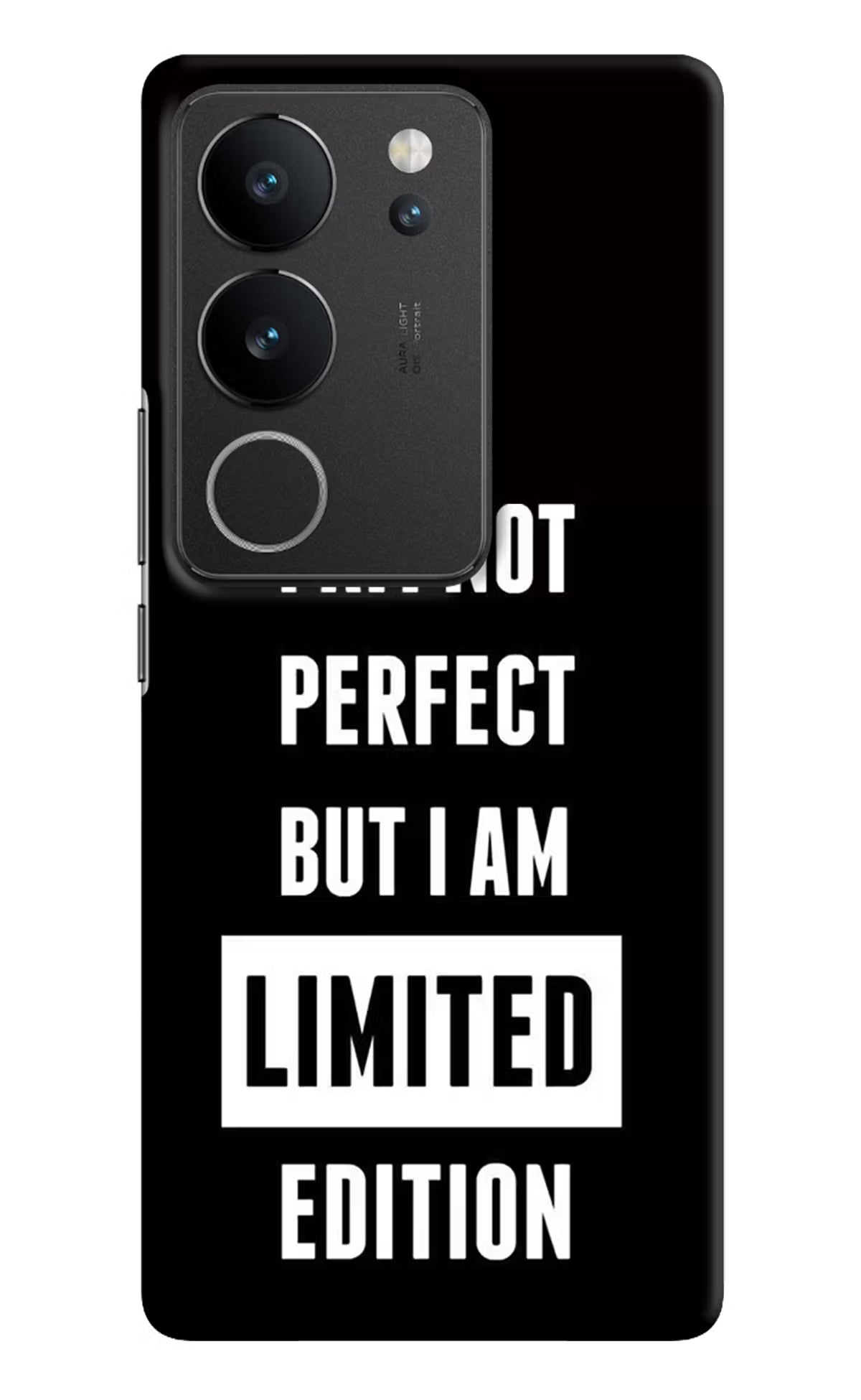 I Am Not Perfect But I Am Limited Edition Vivo V29/V29 Pro Hard Case Back Cover by Casekaro