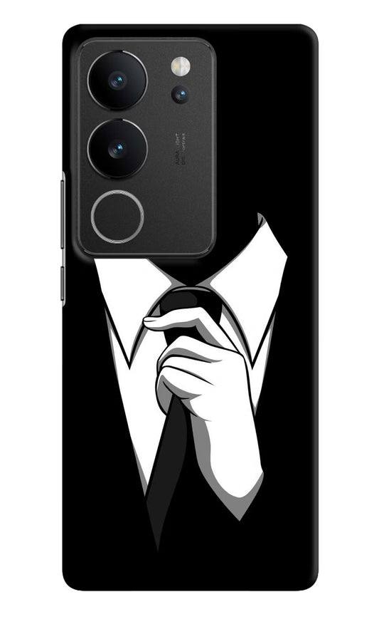 Black Tie Vivo V29/V29 Pro Hard Case Back Cover by Casekaro
