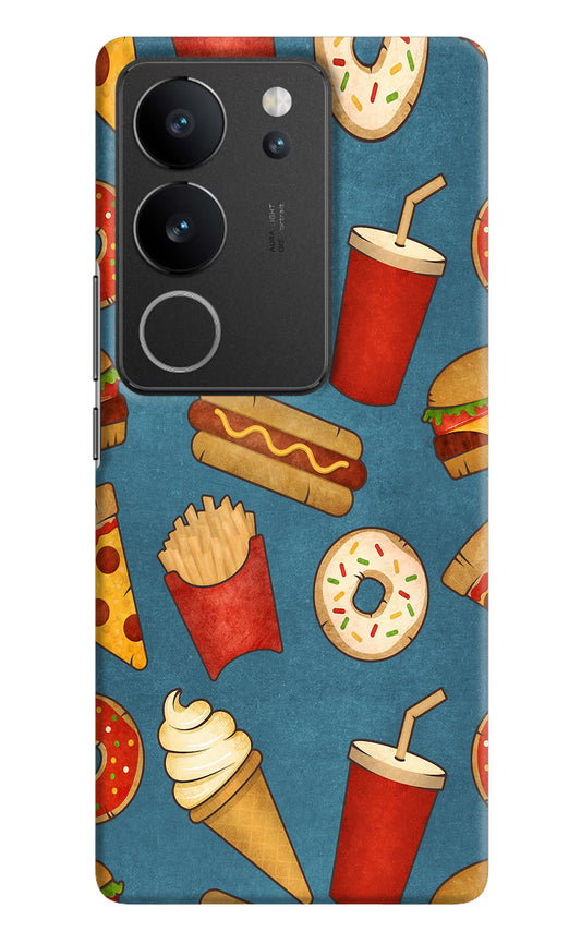 Foodie Vivo V29/V29 Pro Hard Case Back Cover by Casekaro