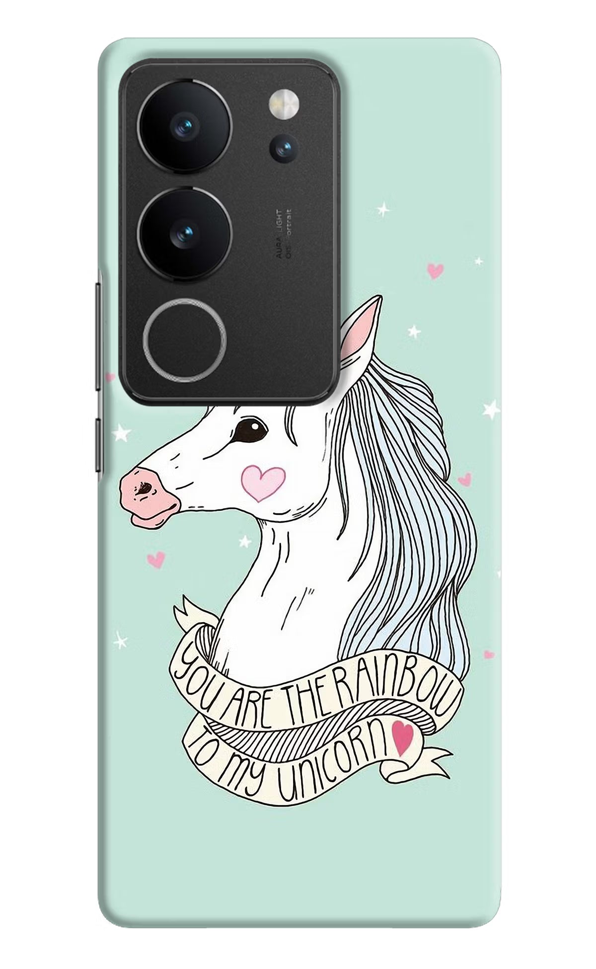 Unicorn Wallpaper Vivo V29/V29 Pro Hard Case Back Cover by Casekaro