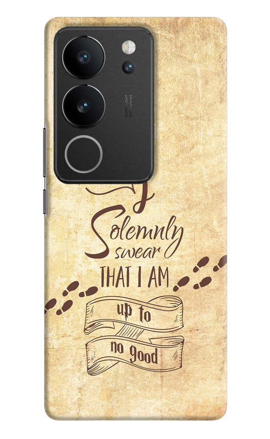 I Solemnly swear that i up to no good Vivo V29/V29 Pro Hard Case Back Cover by Casekaro