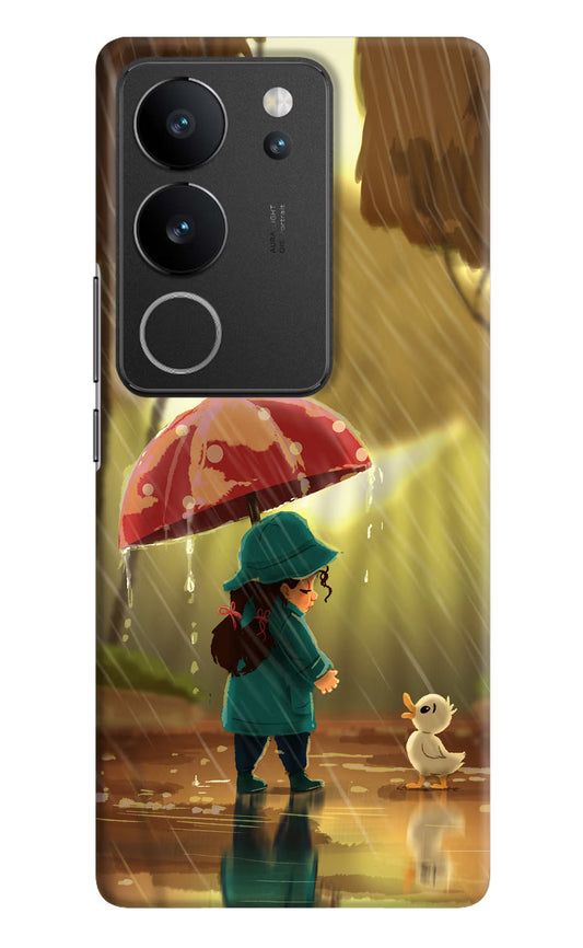 Rainy Day Vivo V29/V29 Pro Hard Case Back Cover by Casekaro