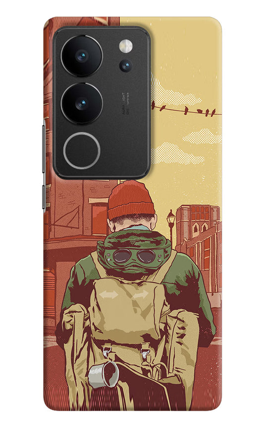 Adventurous Vivo V29/V29 Pro Hard Case Back Cover by Casekaro