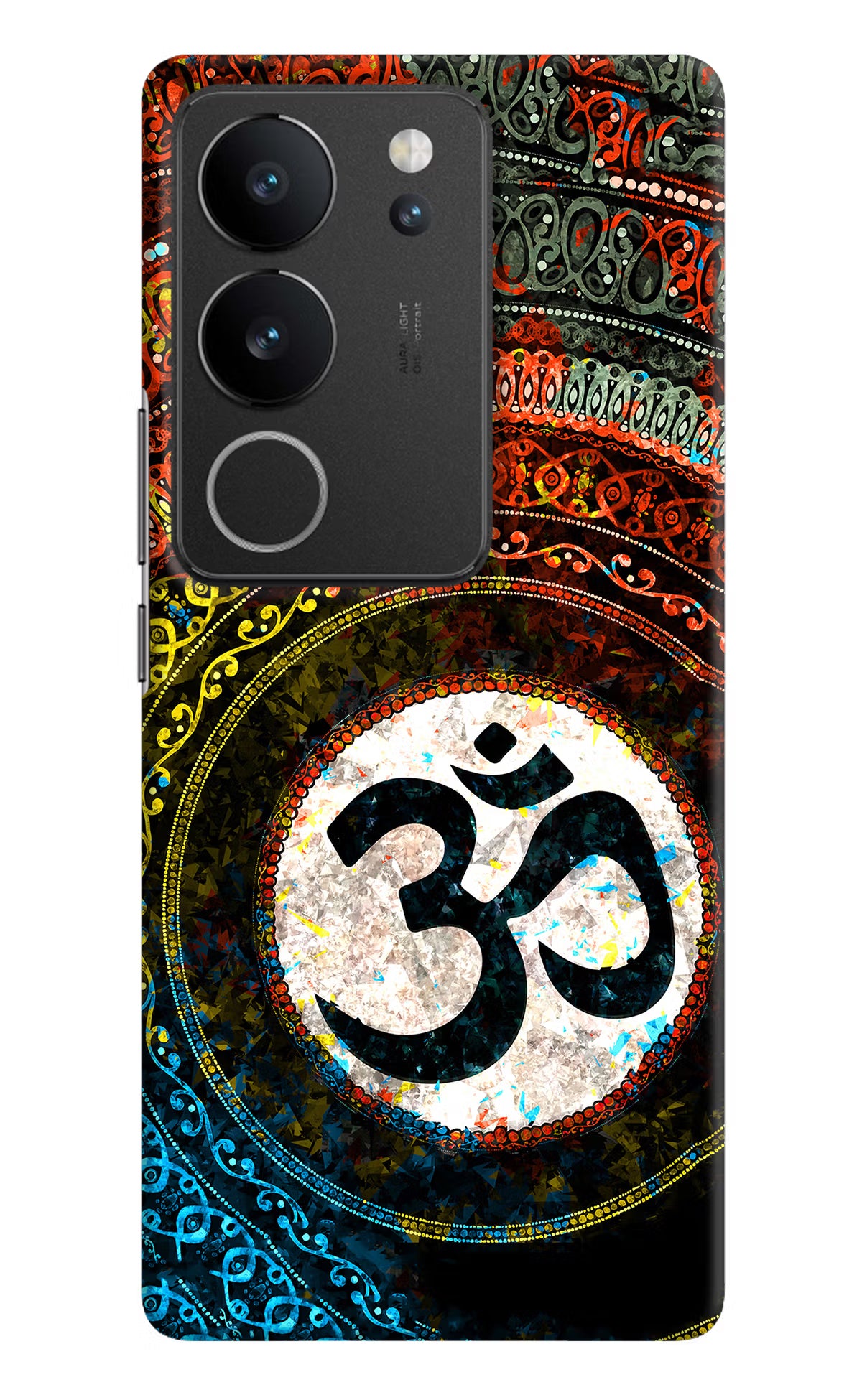 Om Cultural Vivo V29/V29 Pro Hard Case Back Cover by Casekaro