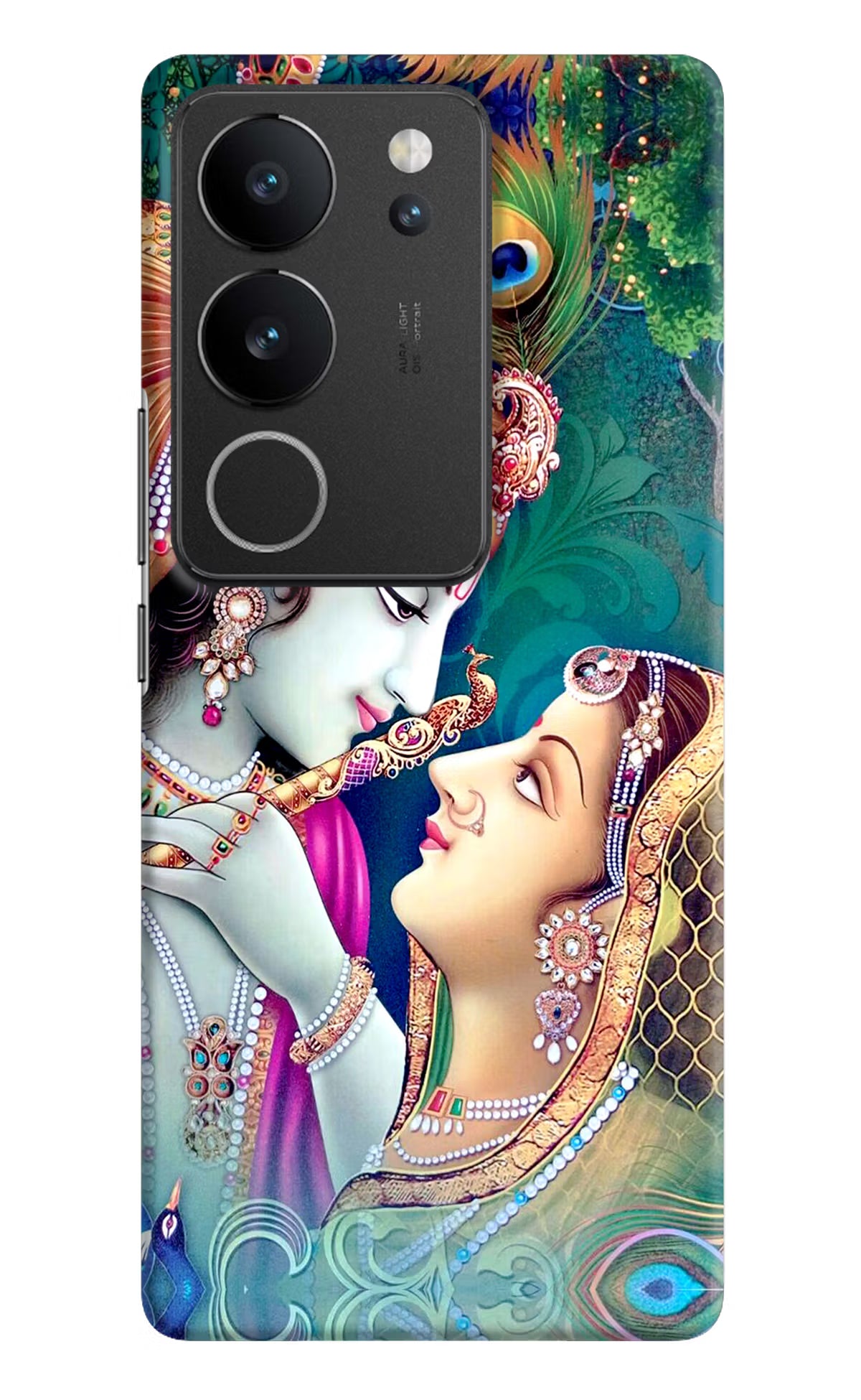 Lord Radha Krishna Vivo V29/V29 Pro Hard Case Back Cover by Casekaro