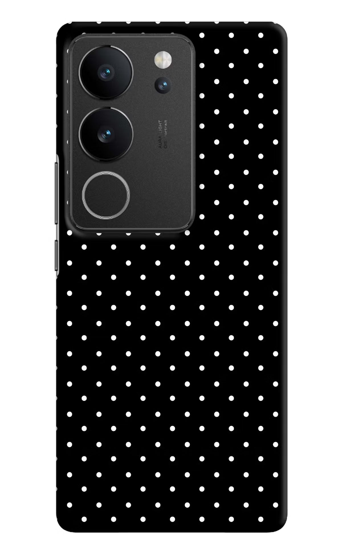 White Dots Vivo V29/V29 Pro Hard Case Back Cover by Casekaro