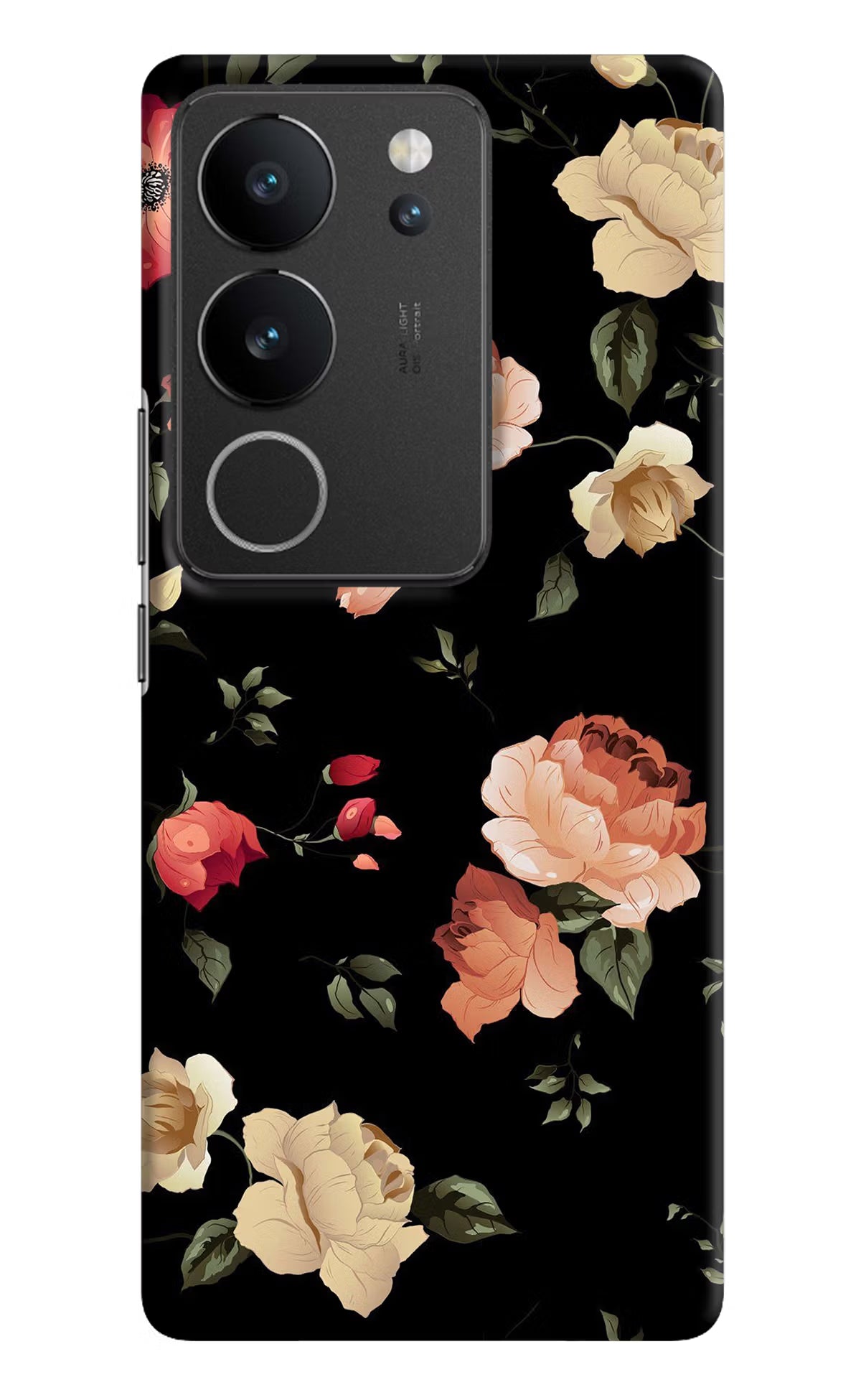Flowers Vivo V29/V29 Pro Hard Case Back Cover by Casekaro
