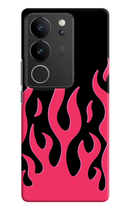 Fire Flames Vivo V29/V29 Pro Hard Case Back Cover by Casekaro