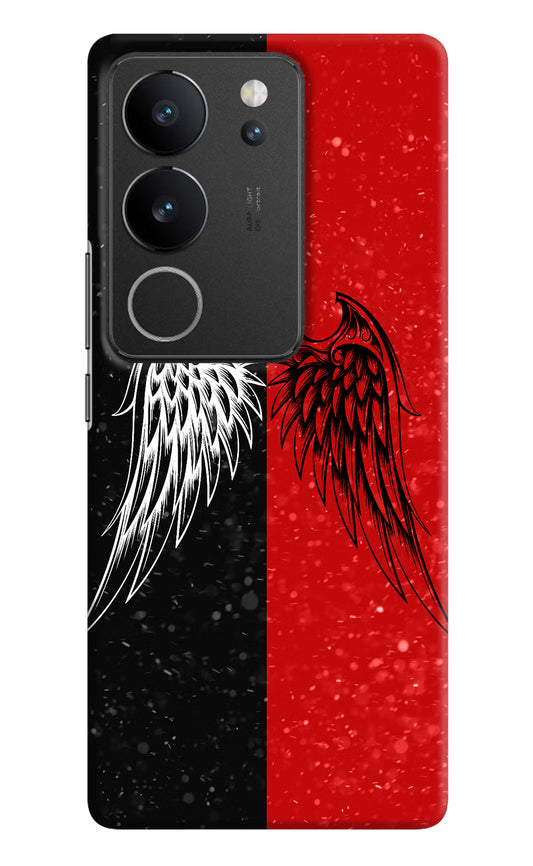 Wings Vivo V29/V29 Pro Hard Case Back Cover by Casekaro