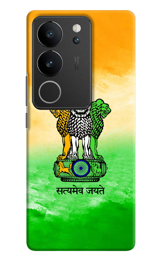 Satyamev Jayate Flag Vivo V29/V29 Pro Hard Case Back Cover by Casekaro