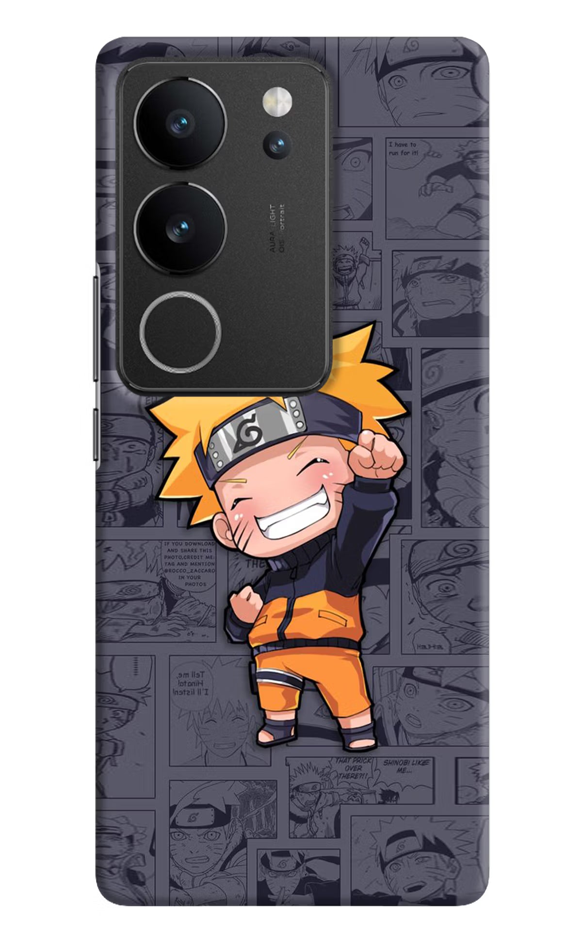 Chota Naruto Vivo V29/V29 Pro Hard Case Back Cover by Casekaro