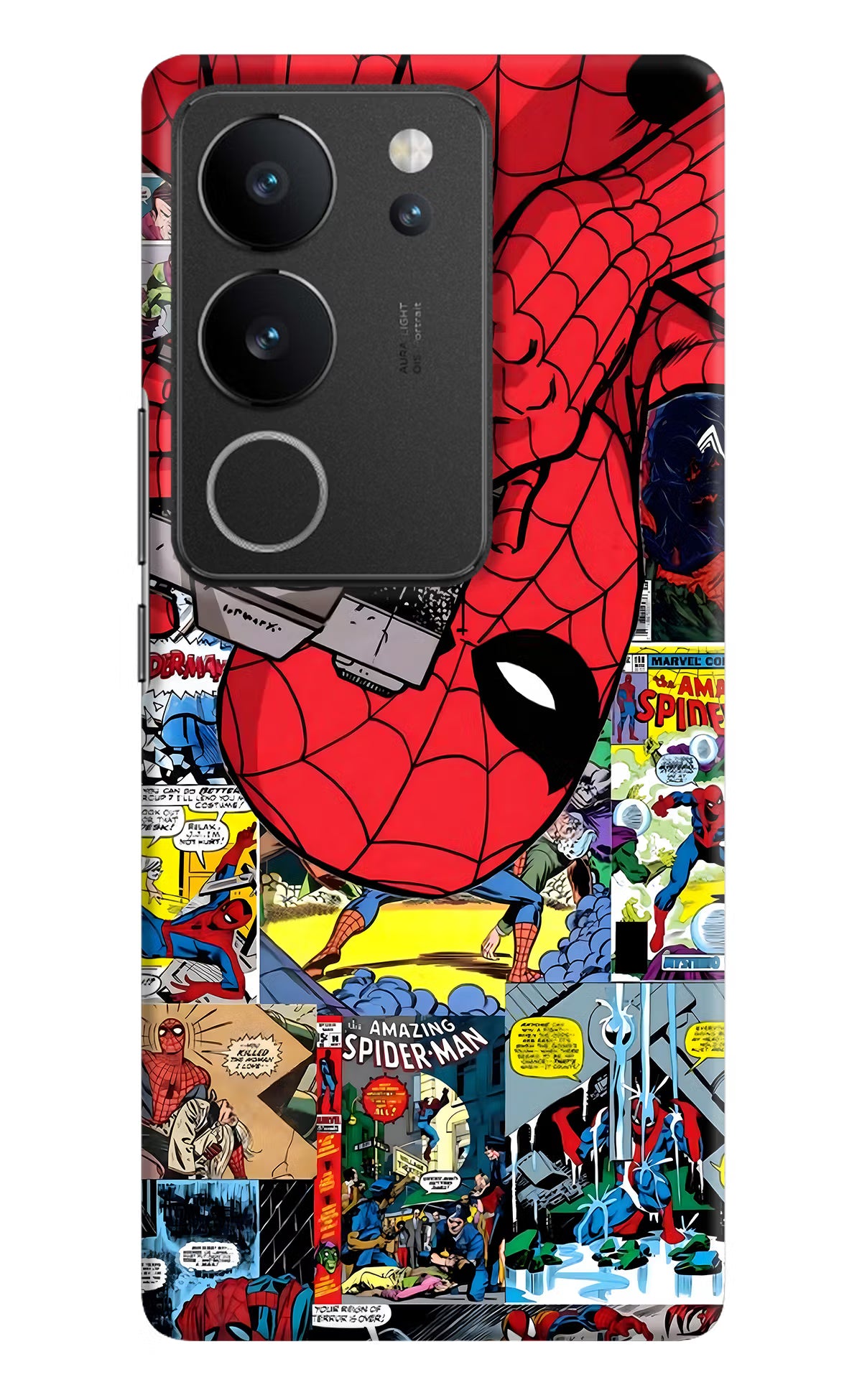 Spider Man Vivo V29/V29 Pro Hard Case Back Cover by Casekaro