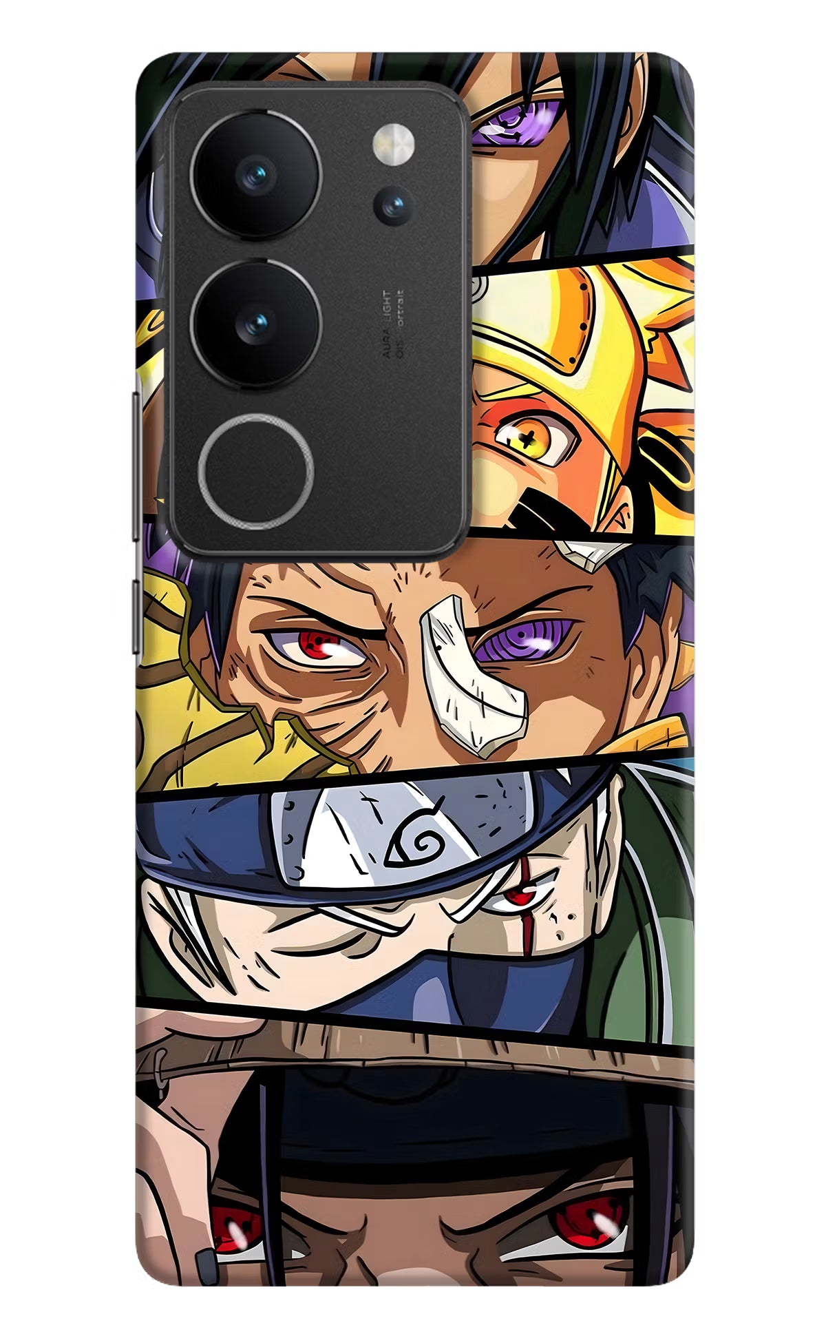 Naruto Character Vivo V29/V29 Pro Hard Case Back Cover by Casekaro