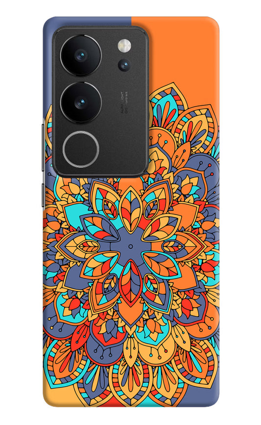 Color Mandala Vivo V29/V29 Pro Hard Case Back Cover by Casekaro