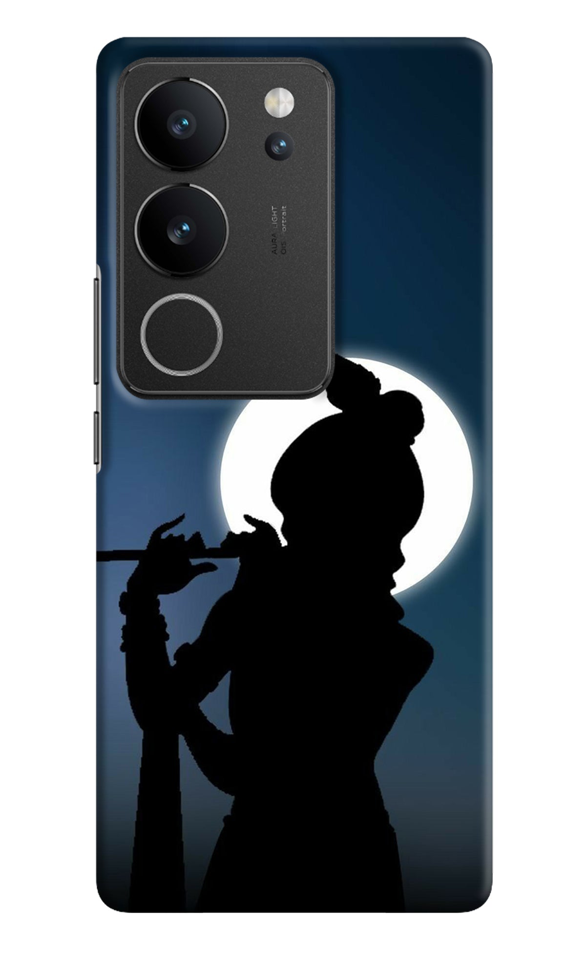 Shri Krishna Silhouette Vivo V29/V29 Pro Back Cover