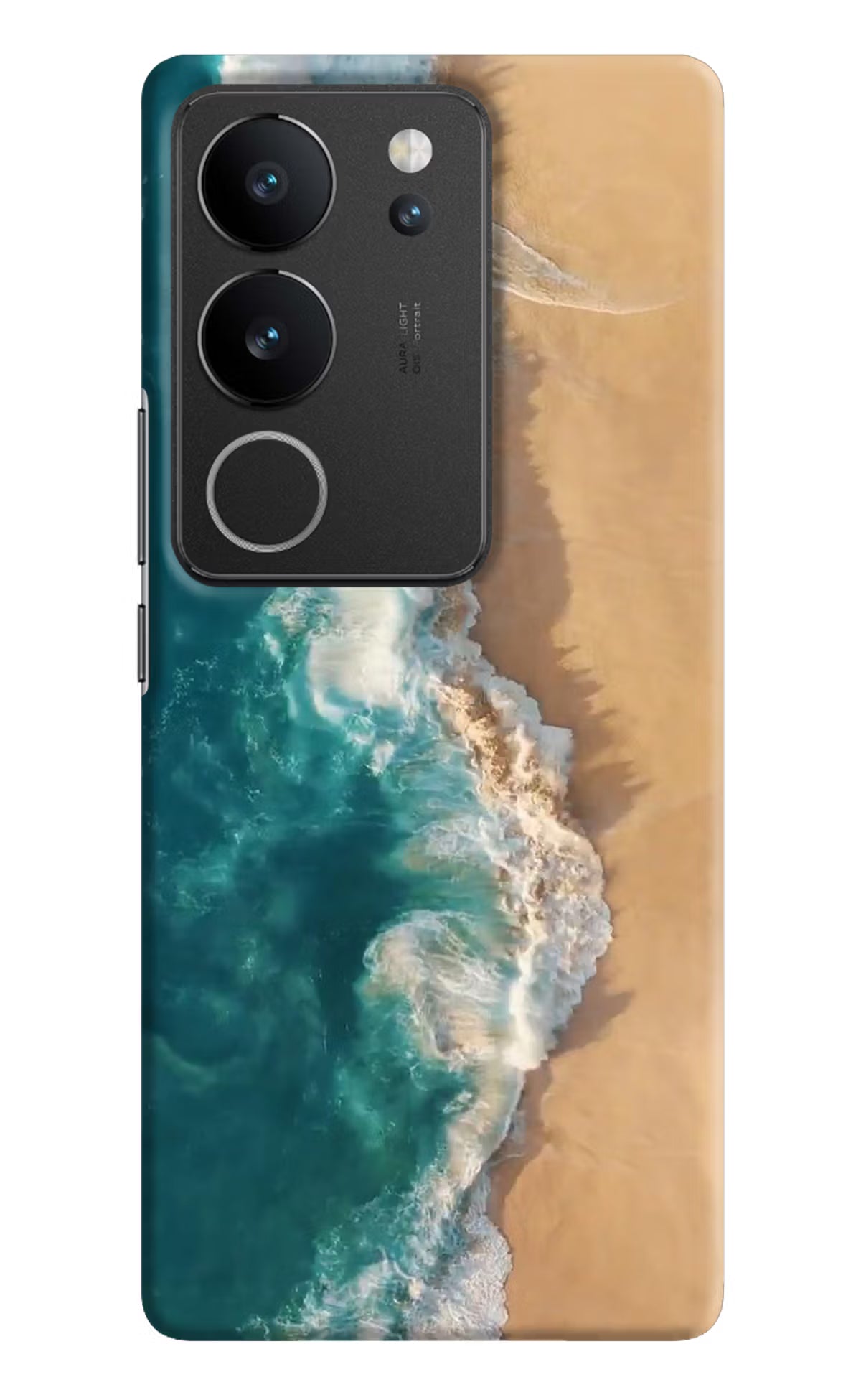 Ocean Beach Vivo V29/V29 Pro Hard Case Back Cover by Casekaro