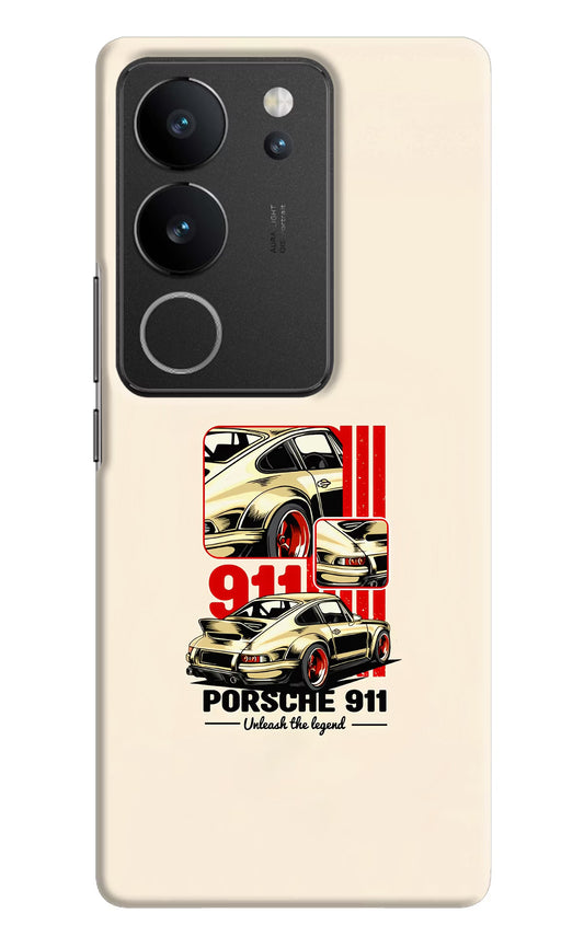 Classic Porsche 911 Vivo V29/V29 Pro Hard Case Back Cover by Casekaro