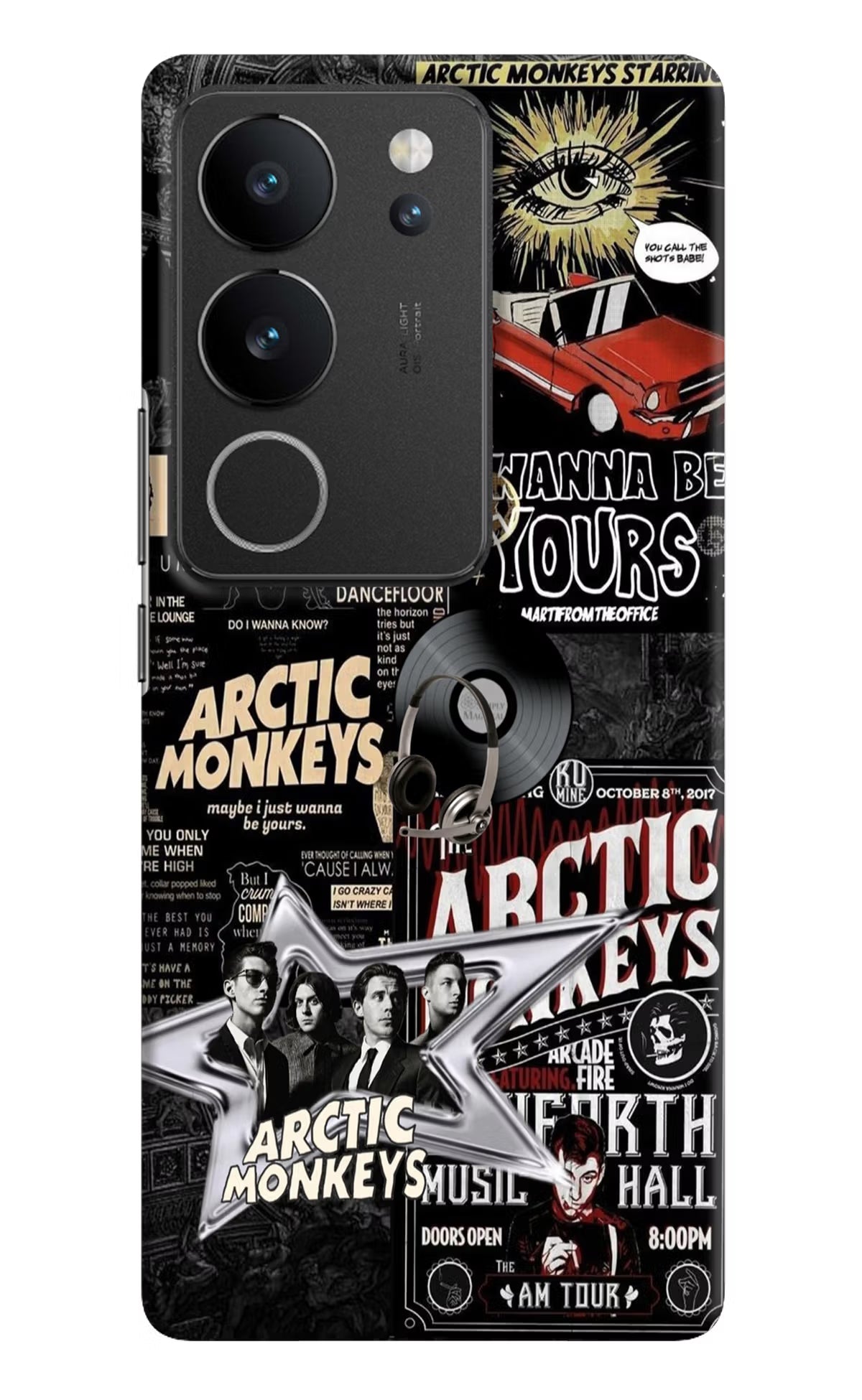 Arctic Monkeys Vivo V29/V29 Pro Hard Case Back Cover by Casekaro