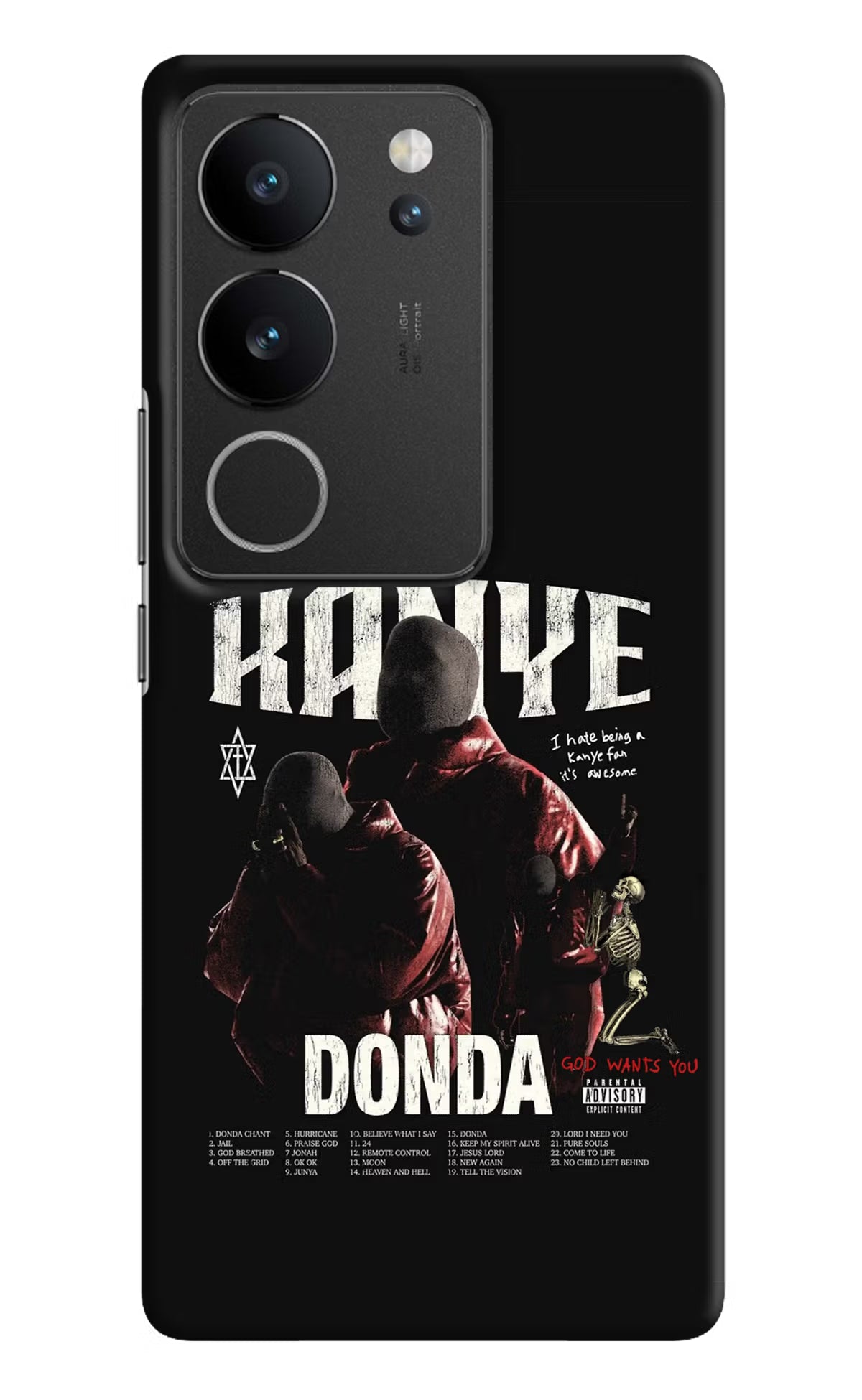 Donda Kanye West Vivo V29/V29 Pro Hard Case Back Cover by Casekaro