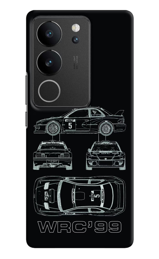 WRC'99 Vivo V29/V29 Pro Hard Case Back Cover by Casekaro