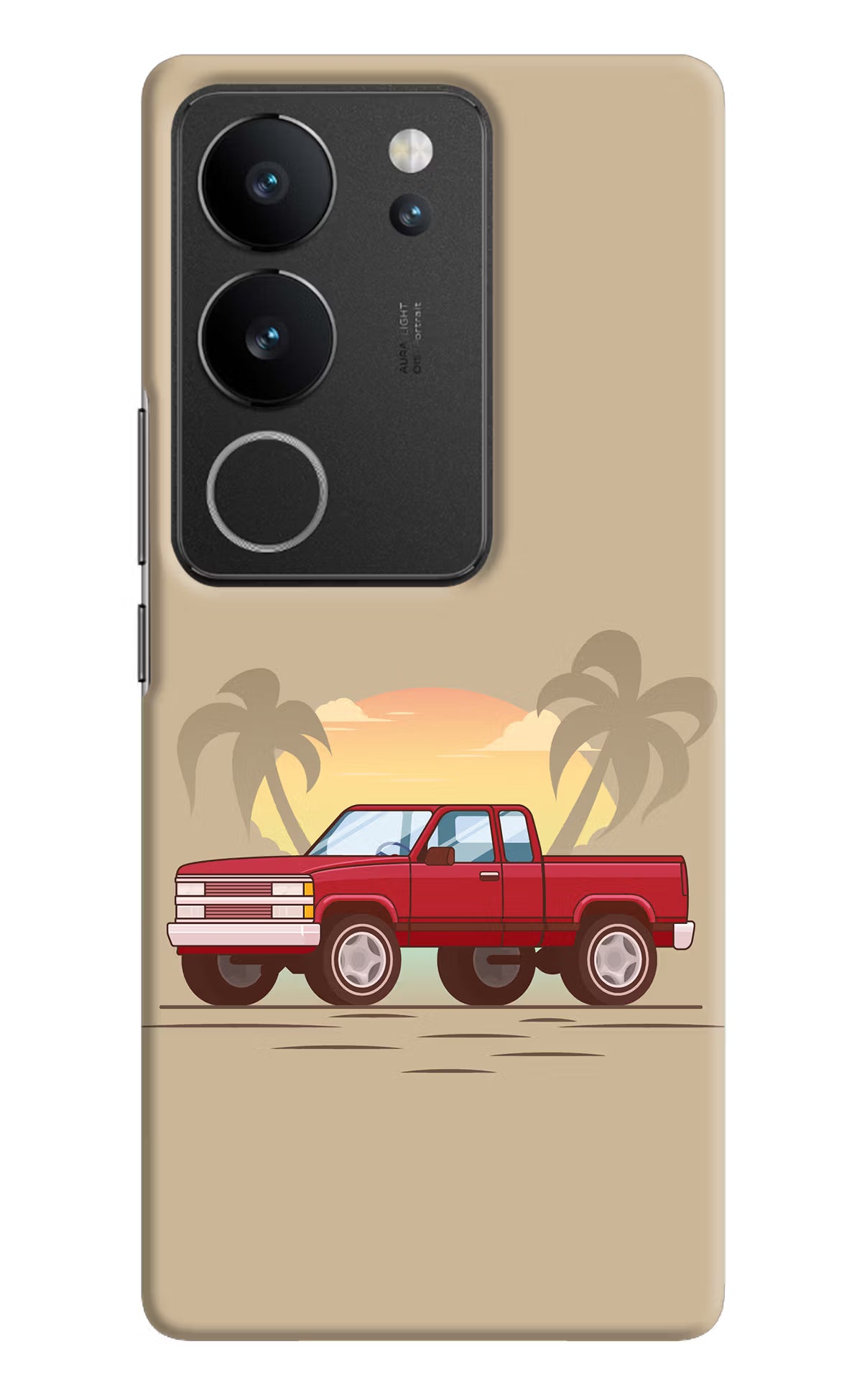 Desert Classic Drive Vivo V29/V29 Pro Hard Case Back Cover by Casekaro
