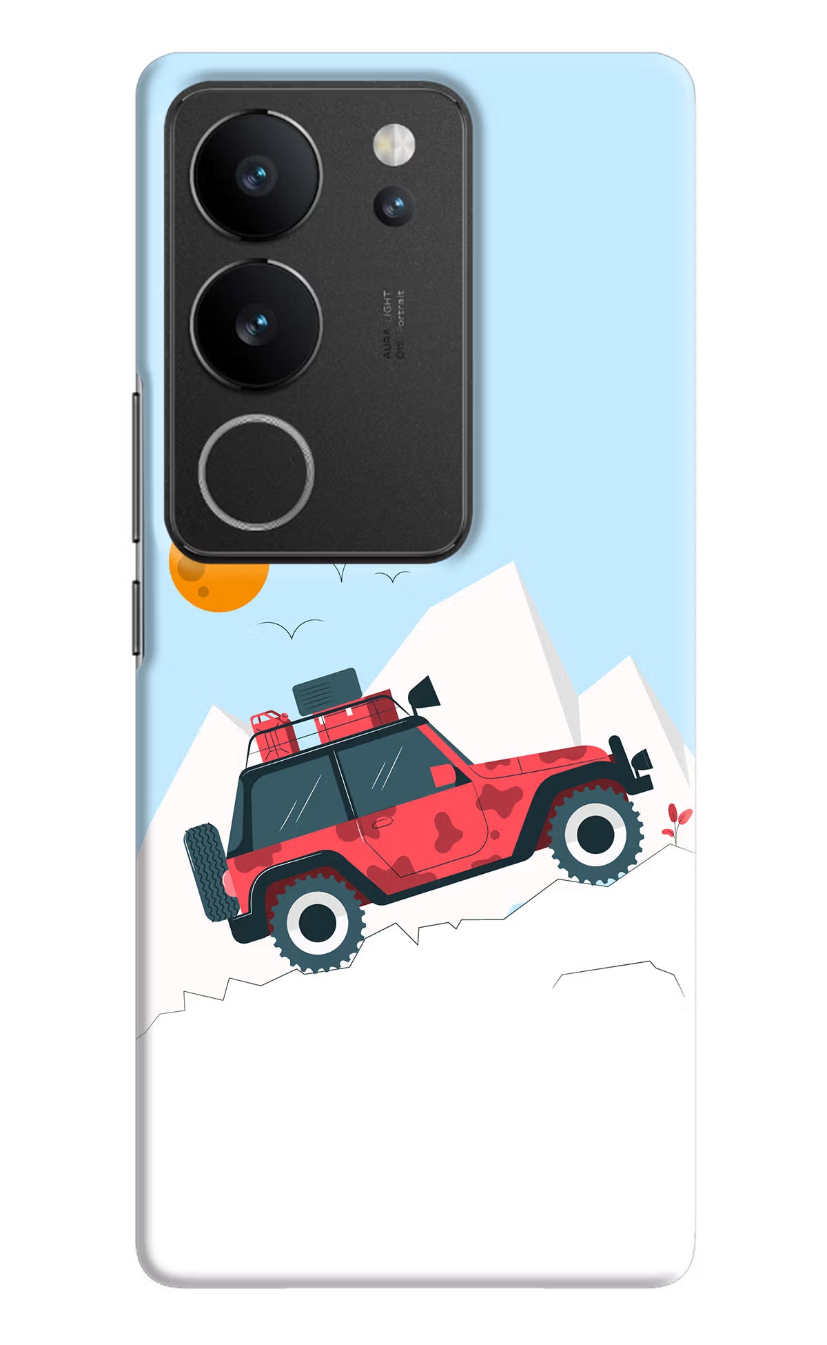 Mountain Trail Beast Vivo V29/V29 Pro Hard Case Back Cover by Casekaro