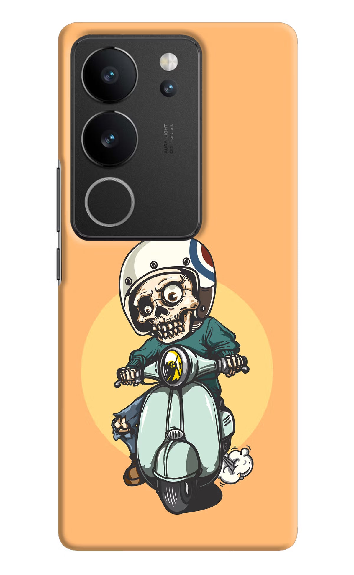 Undead Biker Vivo V29/V29 Pro Hard Case Back Cover by Casekaro