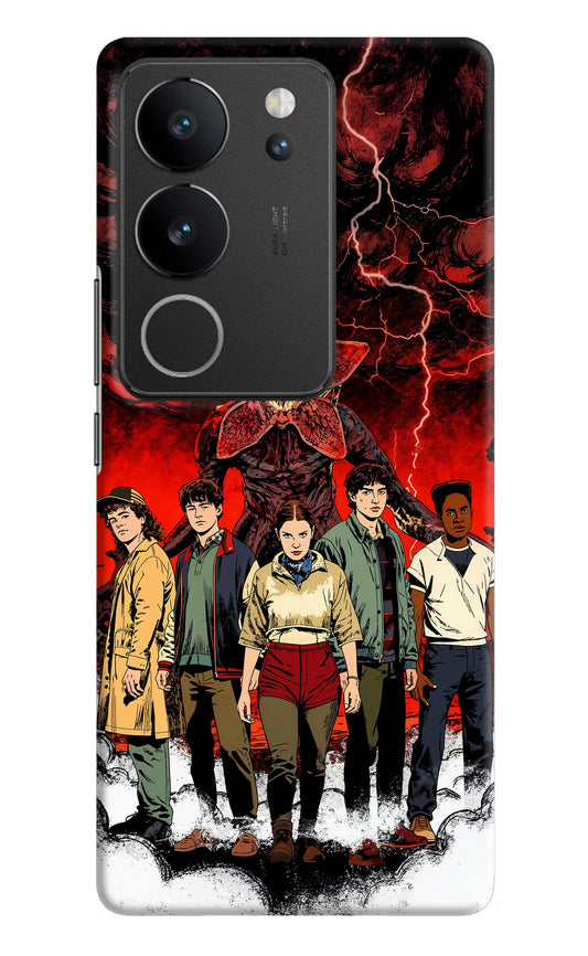 Ordinary Things Characters Vivo V29/V29 Pro Hard Case Back Cover by Casekaro
