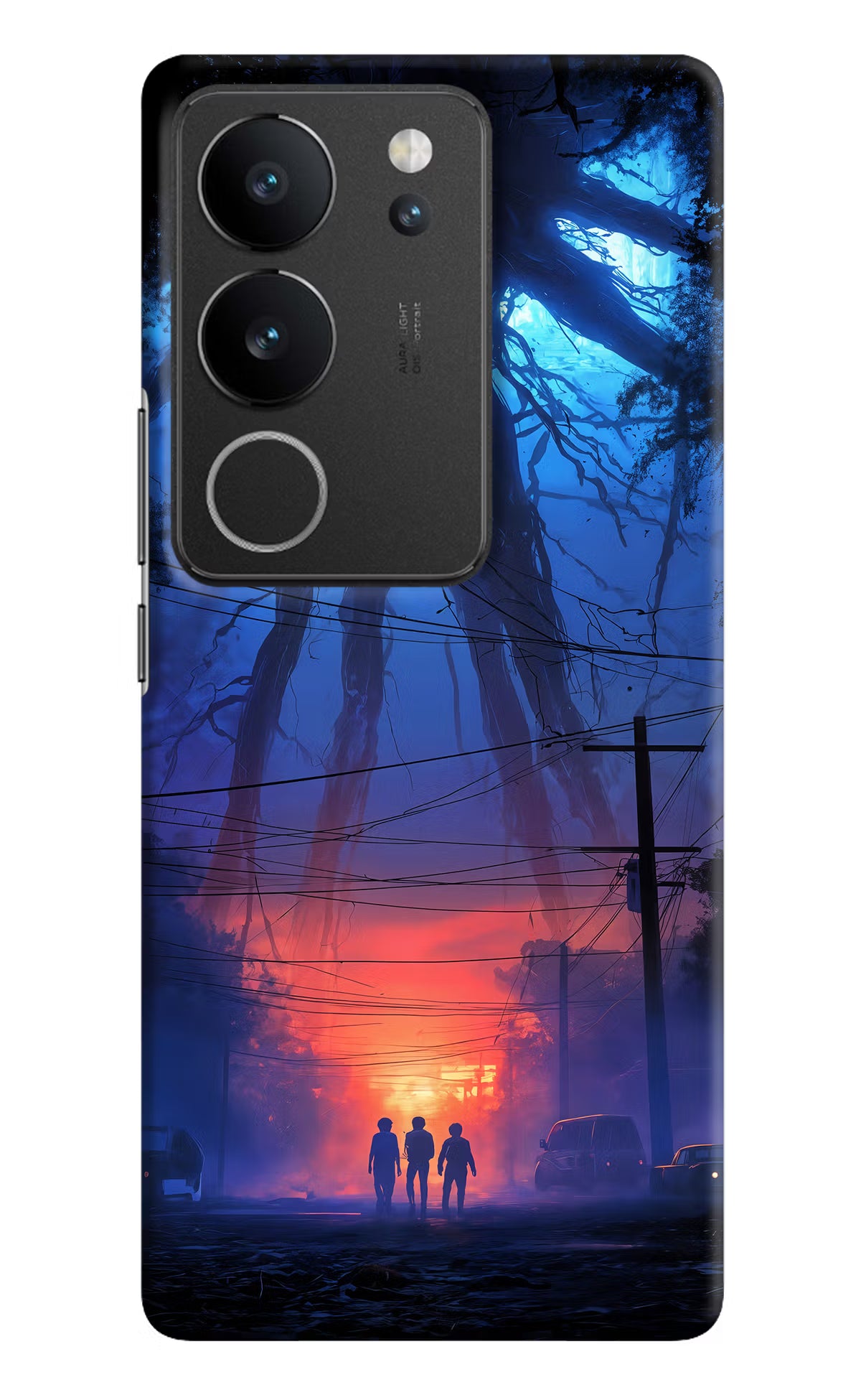 Ordinary Things Shadow Vivo V29/V29 Pro Hard Case Back Cover by Casekaro