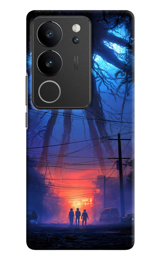 Ordinary Things Shadow Vivo V29/V29 Pro Hard Case Back Cover by Casekaro