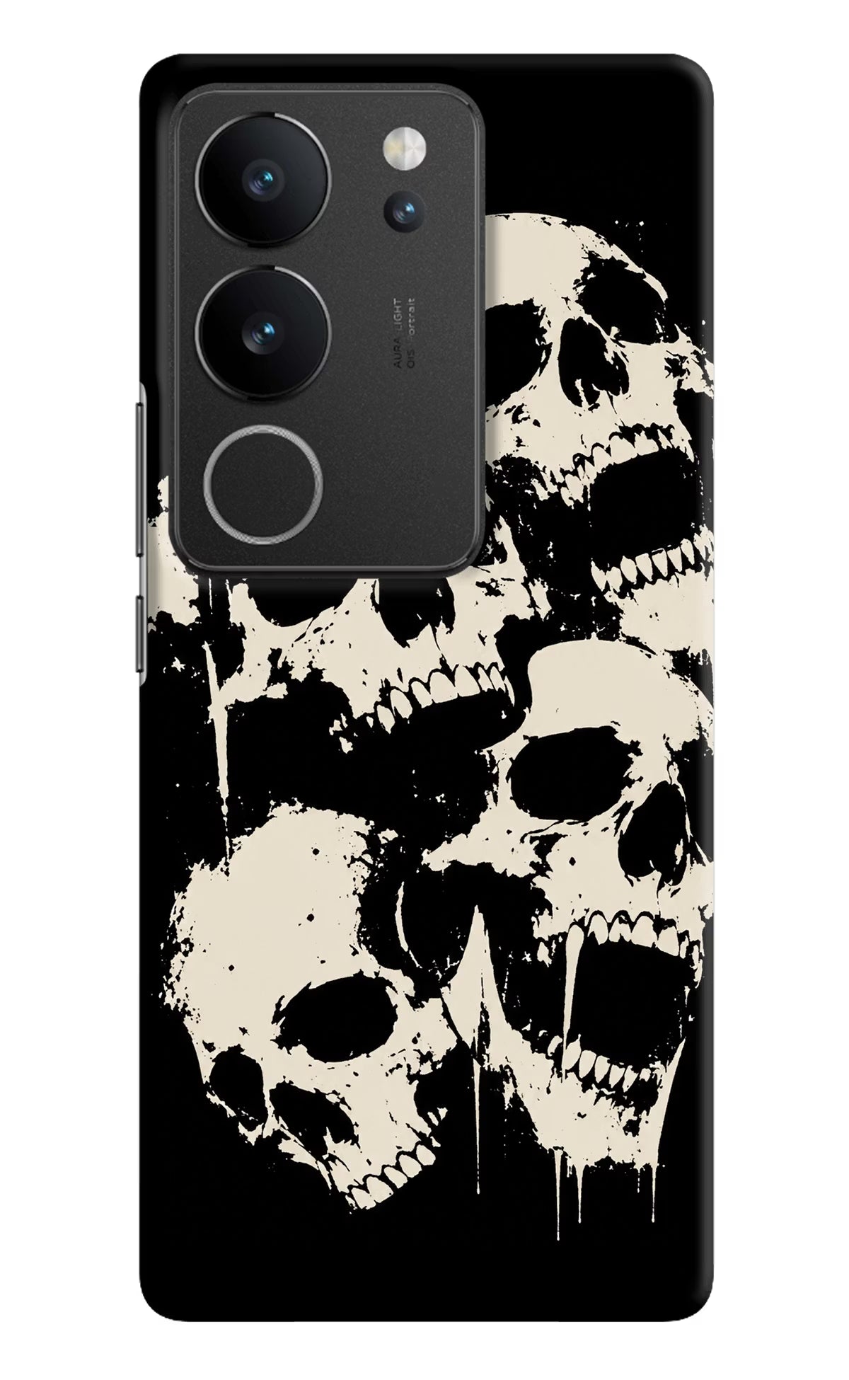 Dead Stack Vivo V29/V29 Pro Hard Case Back Cover by Casekaro