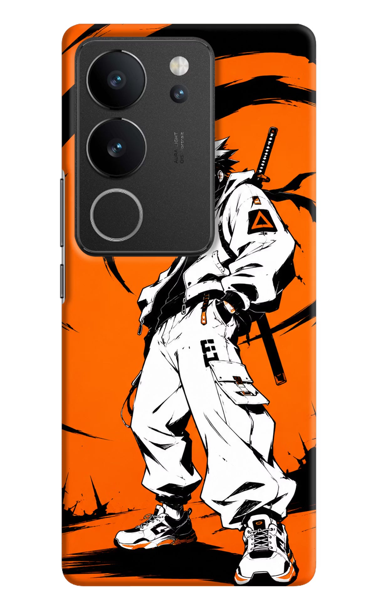 Street Samurai  Vivo V29/V29 Pro Hard Case Back Cover by Casekaro