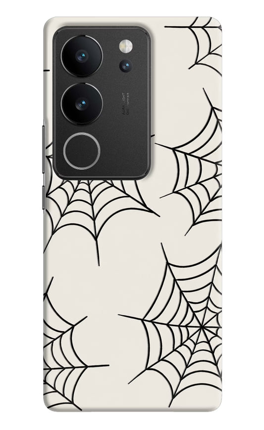 Spider Web Vivo V29/V29 Pro Hard Case Back Cover by Casekaro