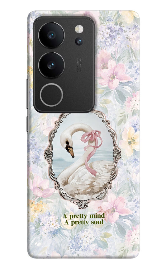 Pretty Mind Pretty Soul Vivo V29/V29 Pro Hard Case Back Cover by Casekaro