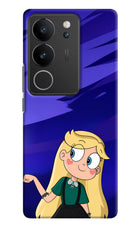 Star Glow Vivo V29/V29 Pro Hard Case Back Cover by Casekaro