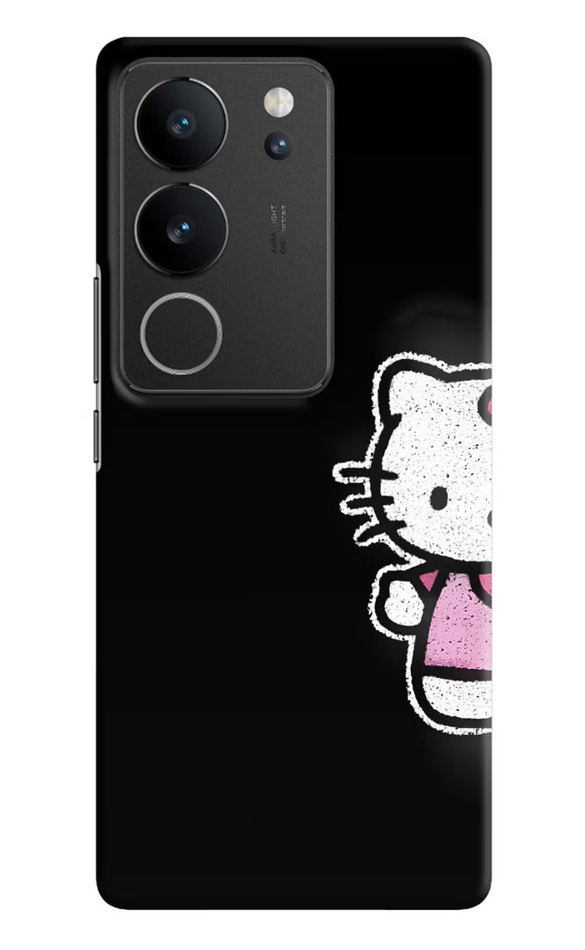Kitty Charm Vivo V29/V29 Pro Hard Case Back Cover by Casekaro