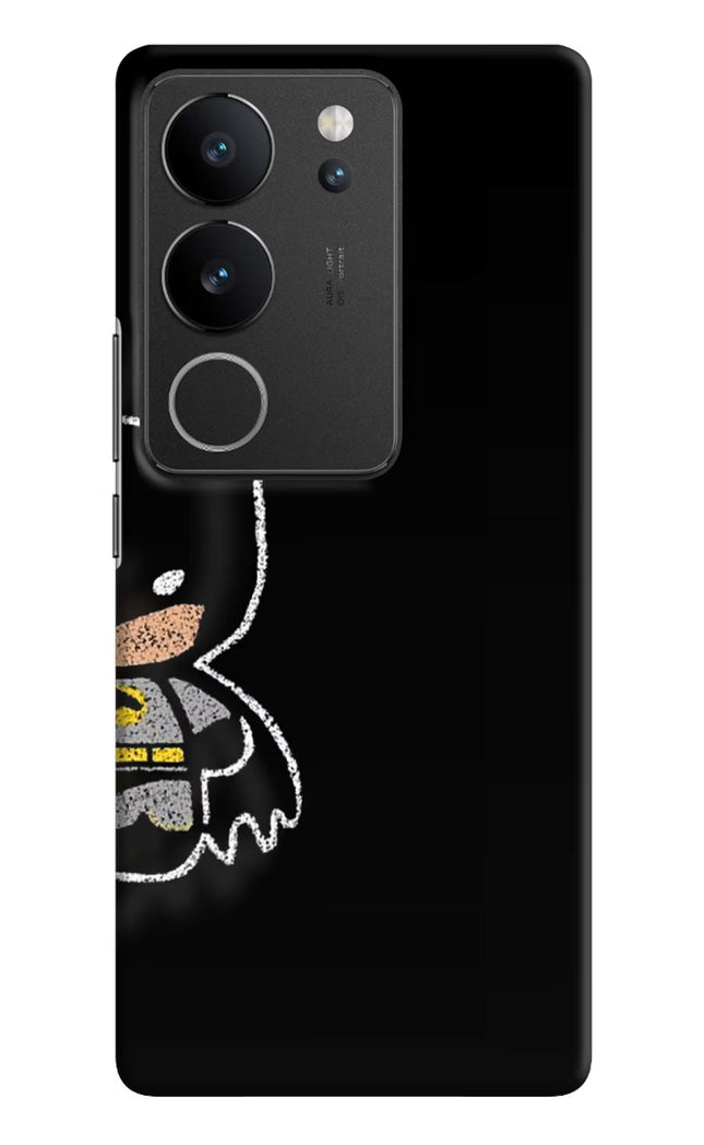 Bat Kitty Vivo V29/V29 Pro Hard Case Back Cover by Casekaro