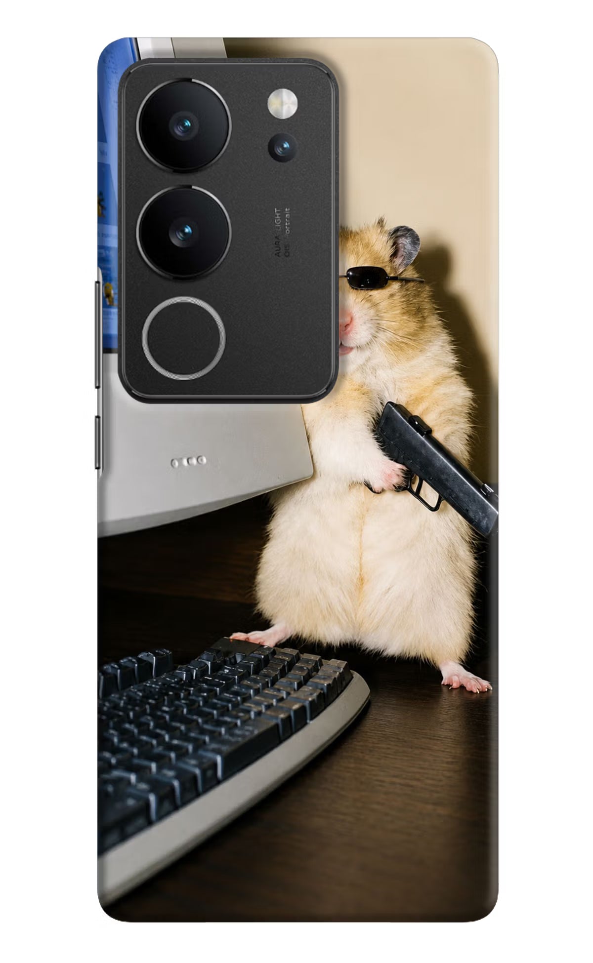 Hacker Hamster Vivo V29/V29 Pro Back Cover