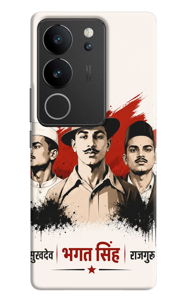 Bhagat Singh Trio Vivo V29/V29 Pro Hard Case Back Cover by Casekaro