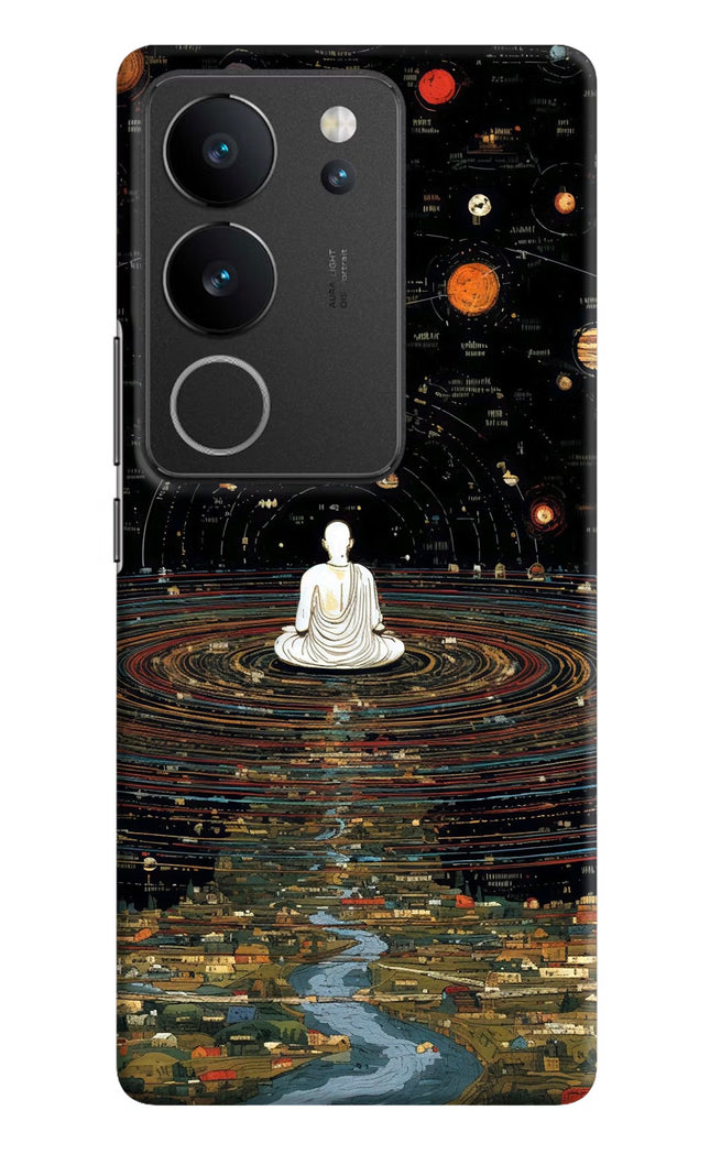 Space Monk Vivo V29/V29 Pro Hard Case Back Cover by Casekaro