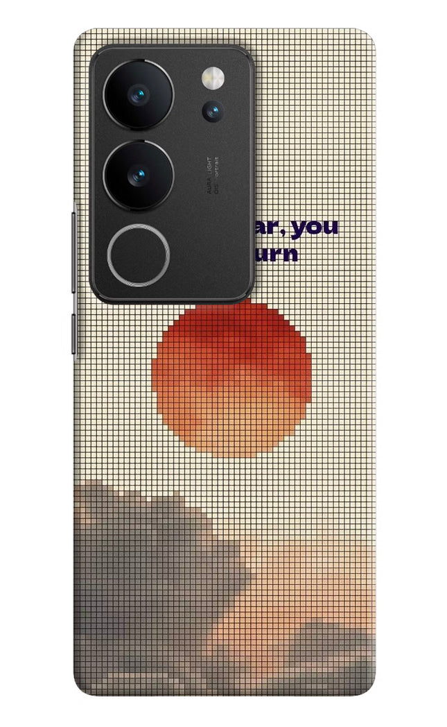 Pixel Sun Vivo V29/V29 Pro Hard Case Back Cover by Casekaro