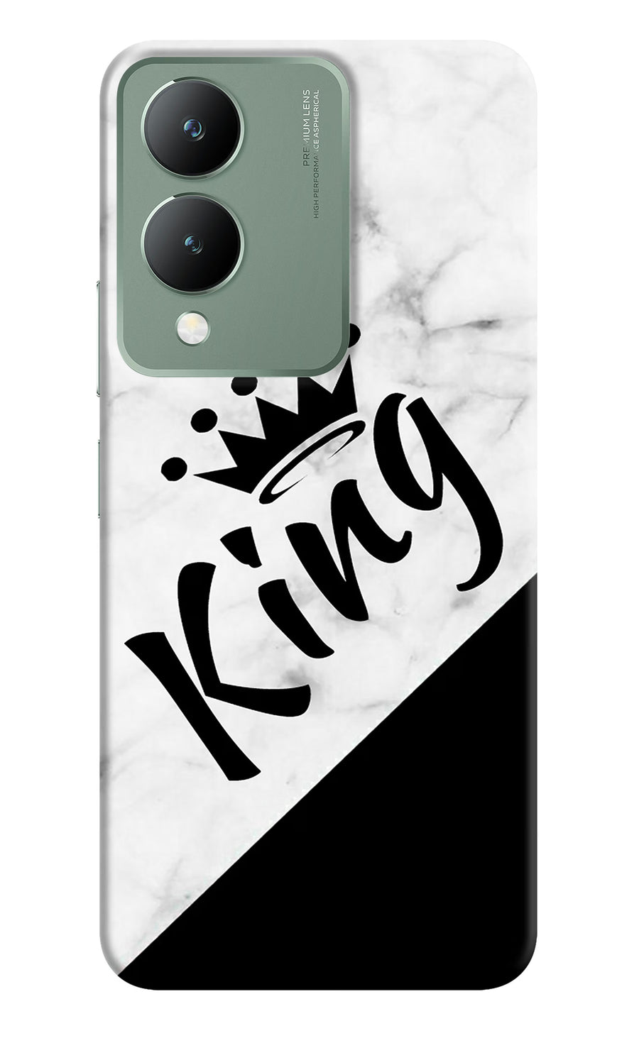 King Vivo Y17s Back Cover, Hard case