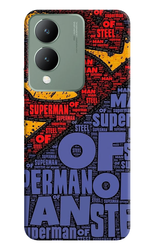 Superman Vivo Y17s Back Cover