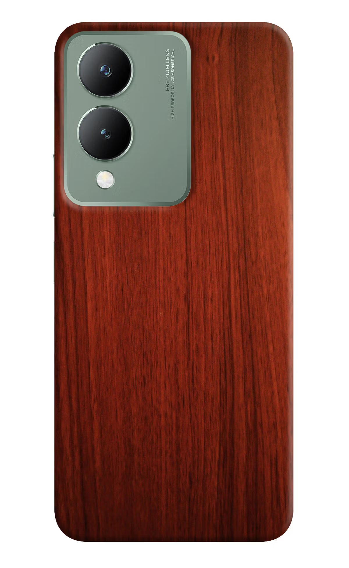 Wooden Plain Pattern Vivo Y17s Back Cover